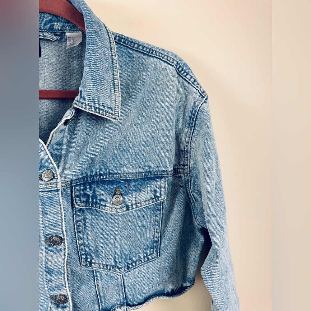 Divided by H&M Cropped Jean Jacket - Picture 2 of 6